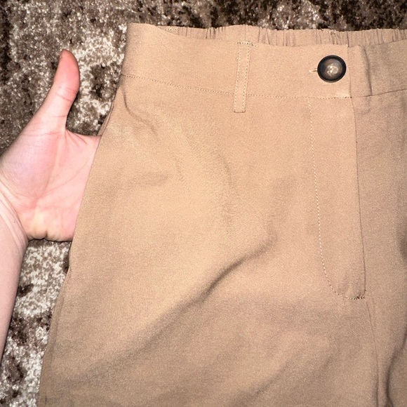 Khaki Straight Leg Dress Pants - Size Medium - Picture 6 of 7